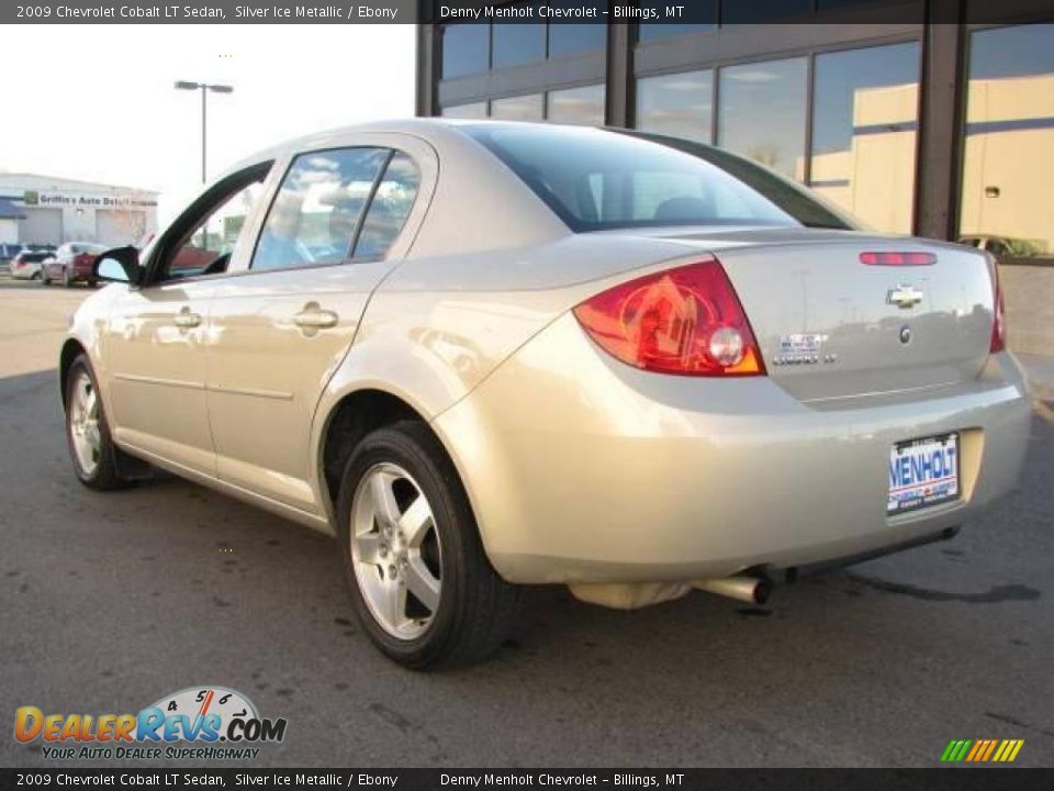 2009 Chevrolet Cobalt LT Sedan Silver Ice Metallic / Ebony Photo #6