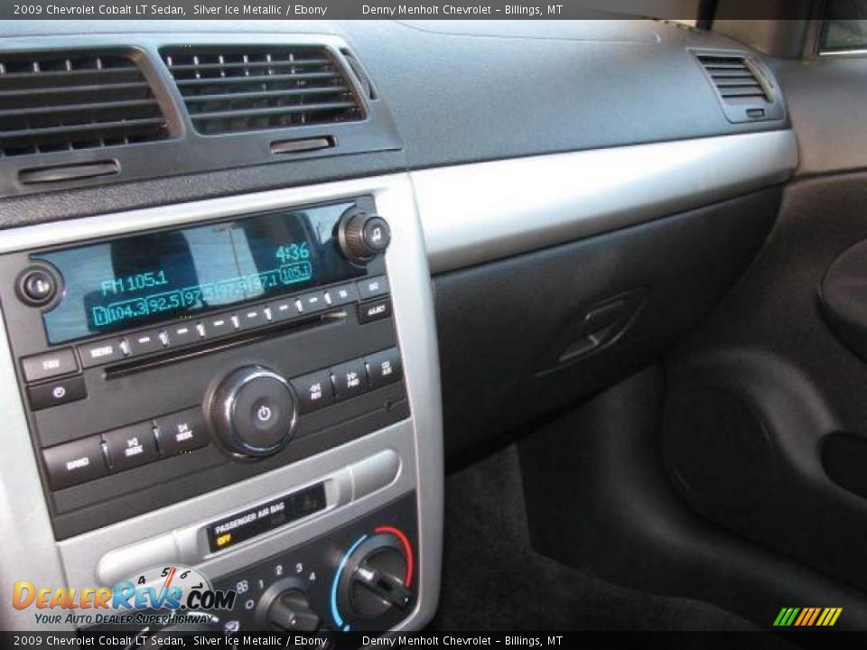 2009 Chevrolet Cobalt LT Sedan Silver Ice Metallic / Ebony Photo #11
