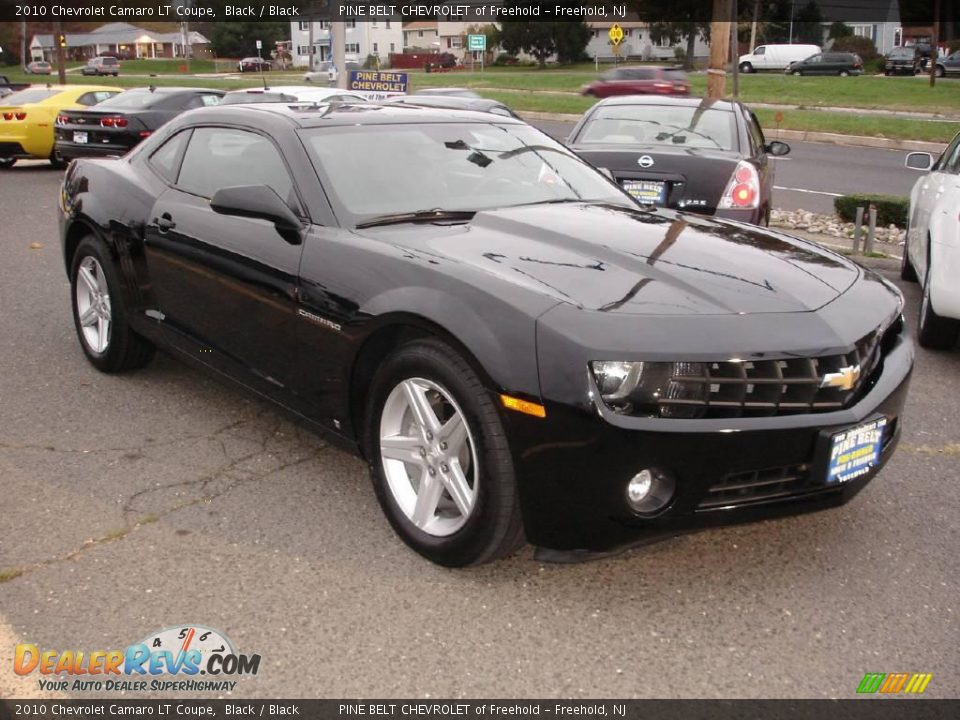 2010 Chevrolet Camaro LT Coupe Black / Black Photo #2