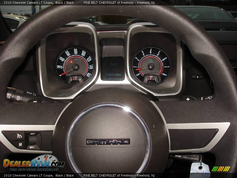 2010 Chevrolet Camaro LT Coupe Black / Black Photo #13