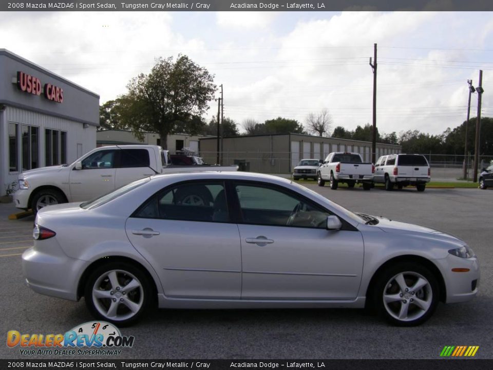 2008 Mazda MAZDA6 i Sport Sedan Tungsten Gray Metallic / Gray Photo #2
