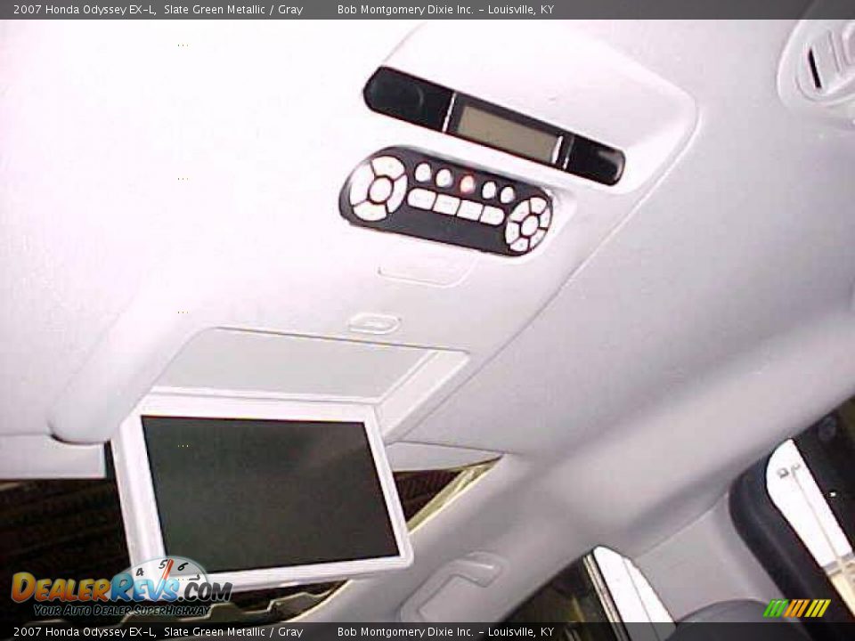 2007 Honda Odyssey EX-L Slate Green Metallic / Gray Photo #13