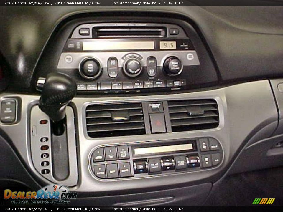 2007 Honda Odyssey EX-L Slate Green Metallic / Gray Photo #18