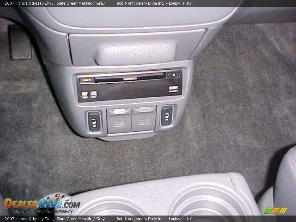 2007 Honda Odyssey EX-L Slate Green Metallic / Gray Photo #19