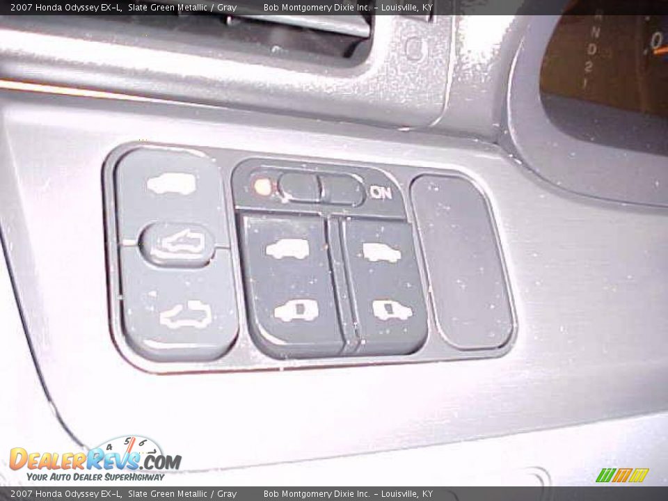 2007 Honda Odyssey EX-L Slate Green Metallic / Gray Photo #20