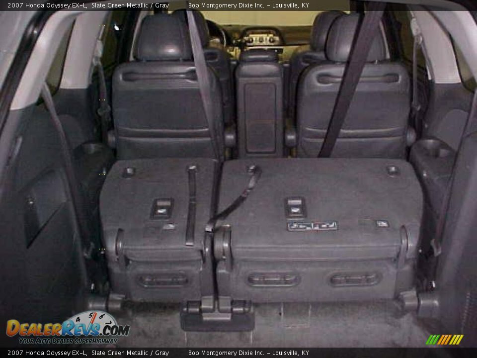 2007 Honda Odyssey EX-L Slate Green Metallic / Gray Photo #24