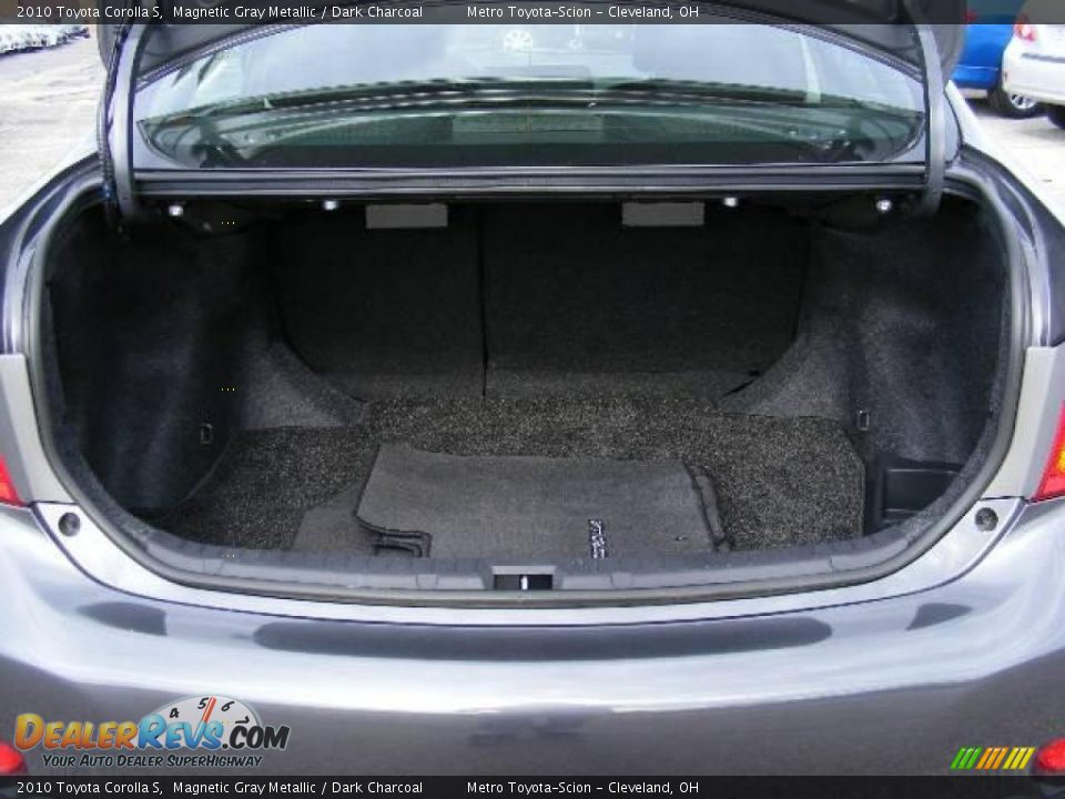 2010 Toyota Corolla S Magnetic Gray Metallic / Dark Charcoal Photo #23
