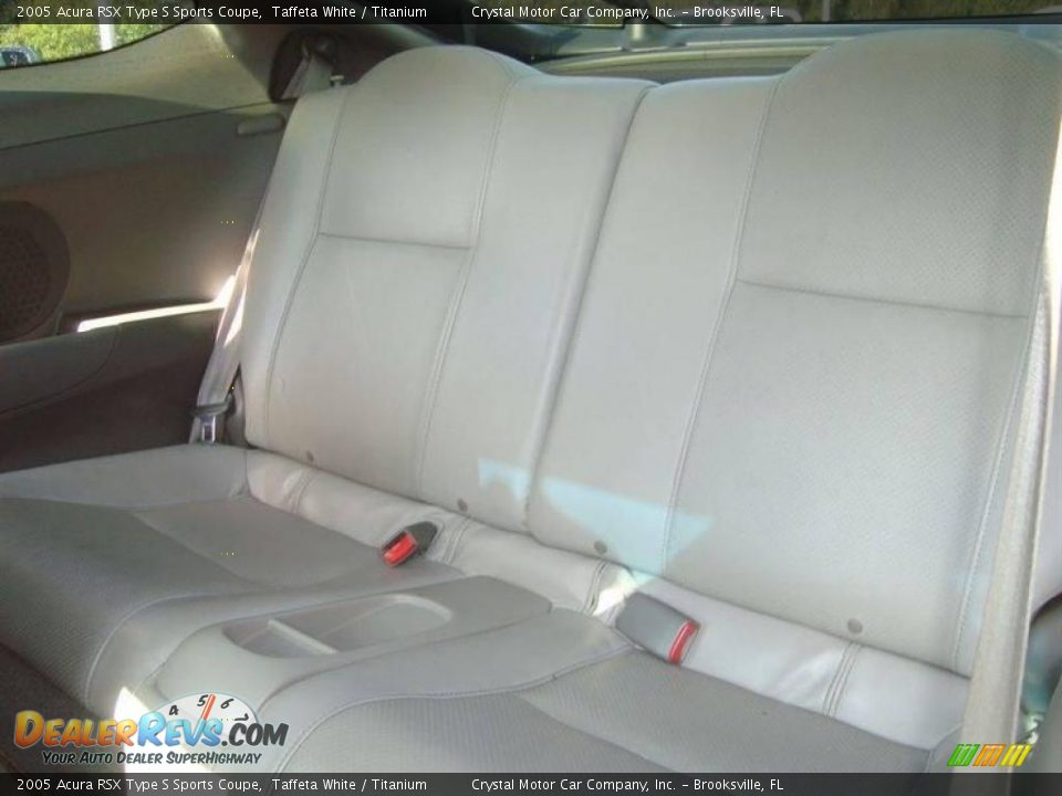 2005 Acura RSX Type S Sports Coupe Taffeta White / Titanium Photo #5