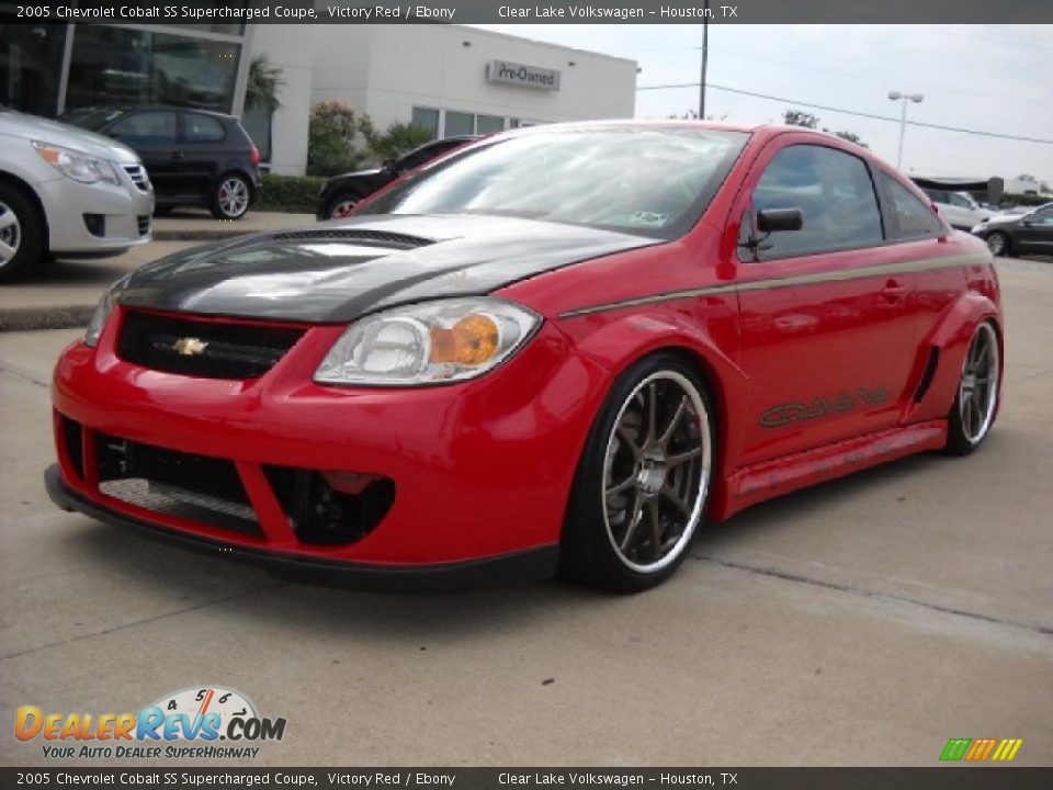 2005 Chevrolet Cobalt SS Supercharged Coupe Victory Red / Ebony Photo #3