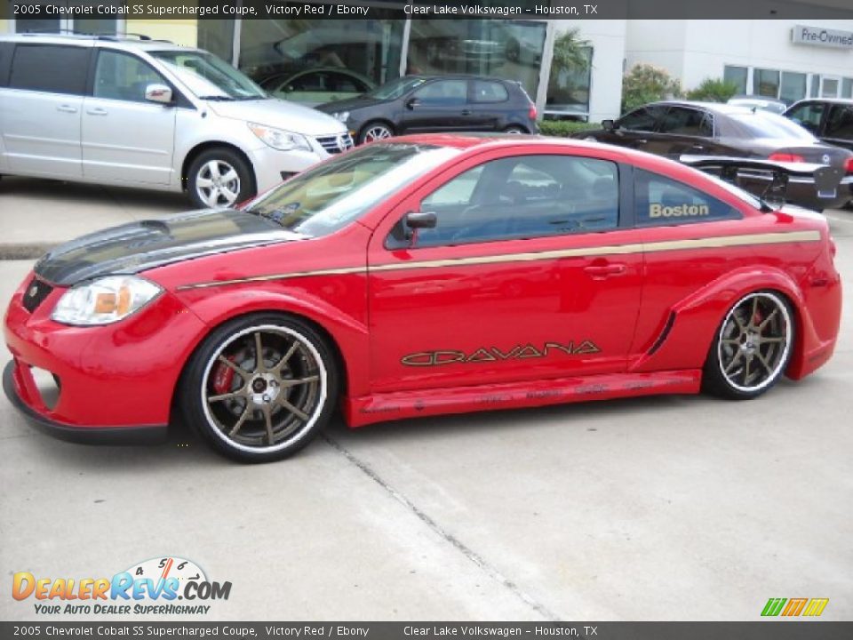 2005 Chevrolet Cobalt SS Supercharged Coupe Victory Red / Ebony Photo #4