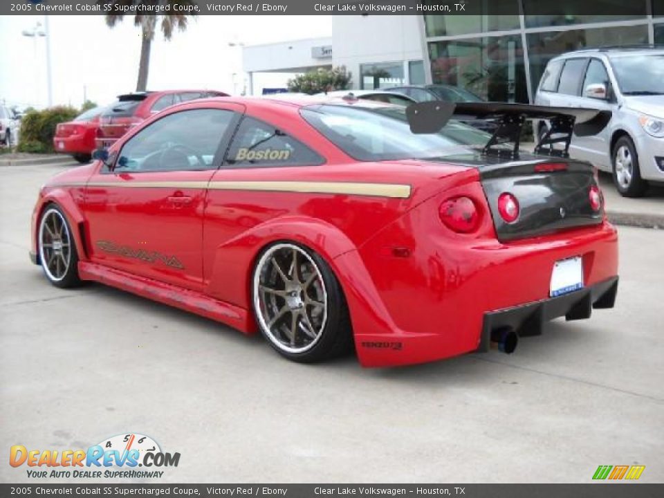 2005 Chevrolet Cobalt SS Supercharged Coupe Victory Red / Ebony Photo #5