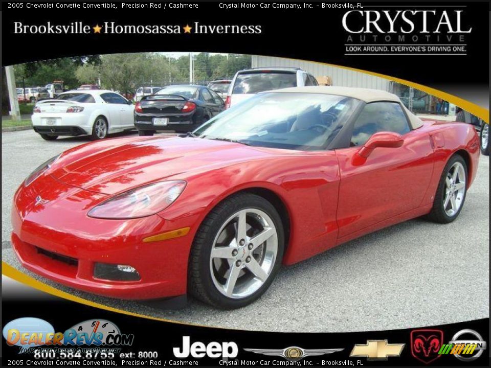 2005 Chevrolet Corvette Convertible Precision Red / Cashmere Photo #1