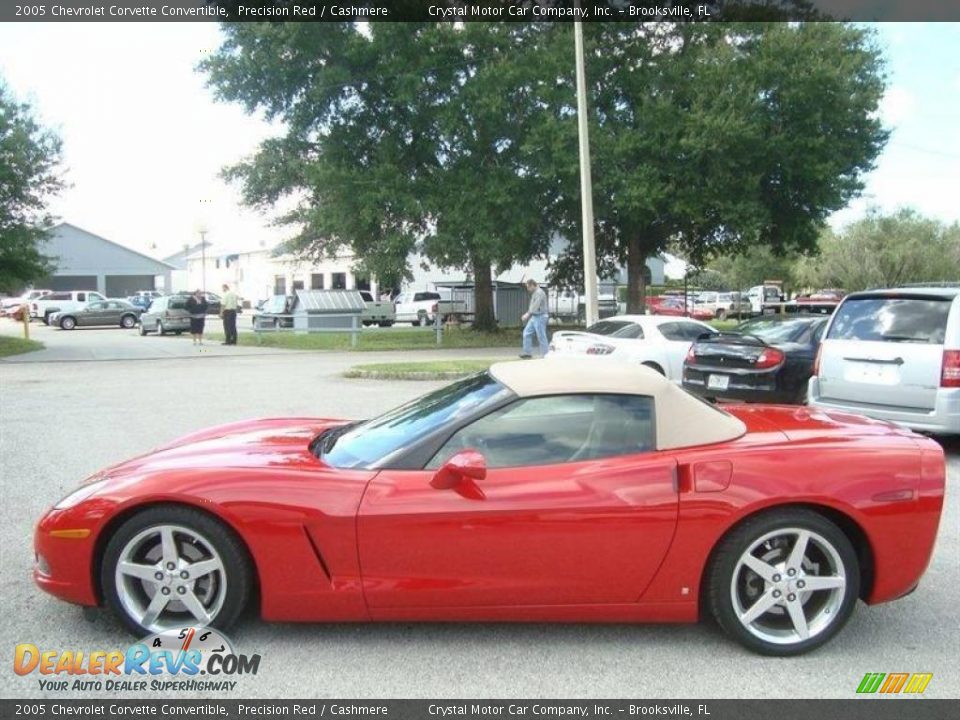 2005 Chevrolet Corvette Convertible Precision Red / Cashmere Photo #2