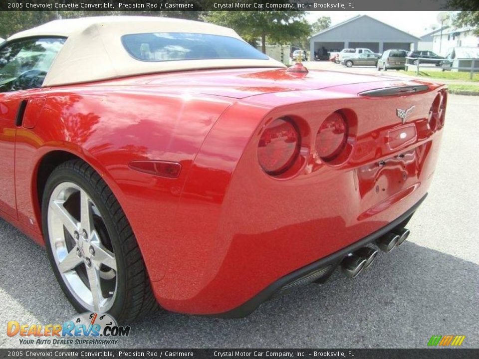 2005 Chevrolet Corvette Convertible Precision Red / Cashmere Photo #6