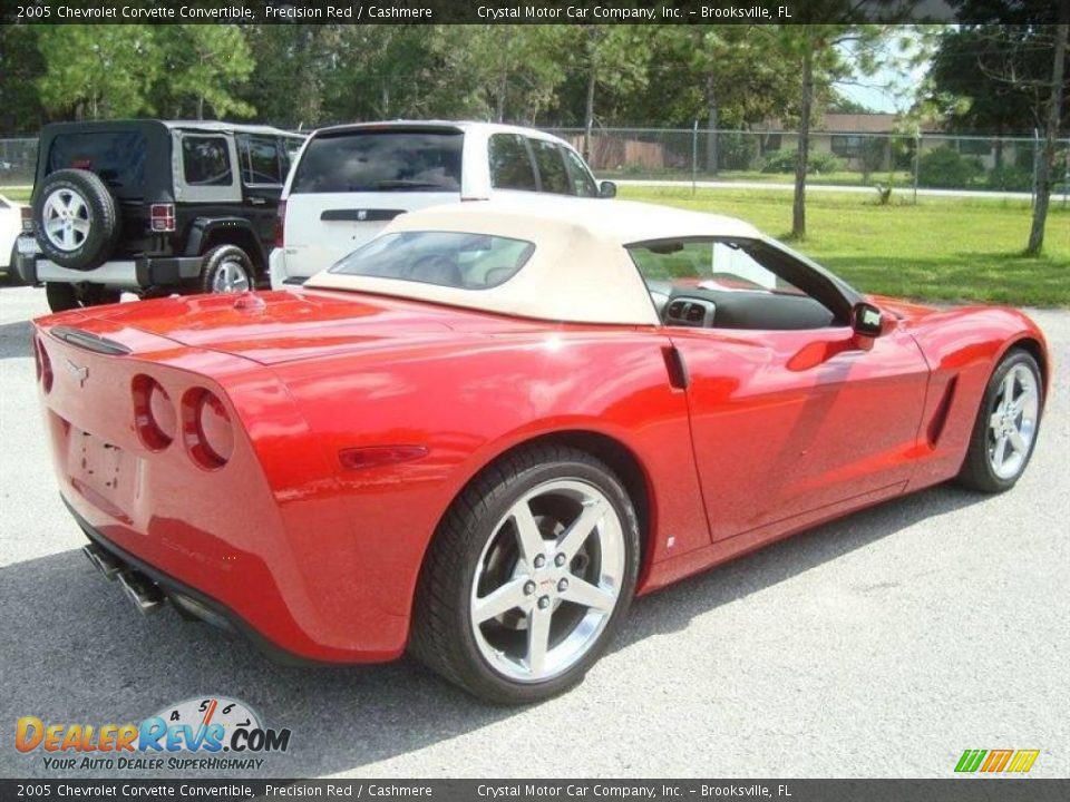 2005 Chevrolet Corvette Convertible Precision Red / Cashmere Photo #7