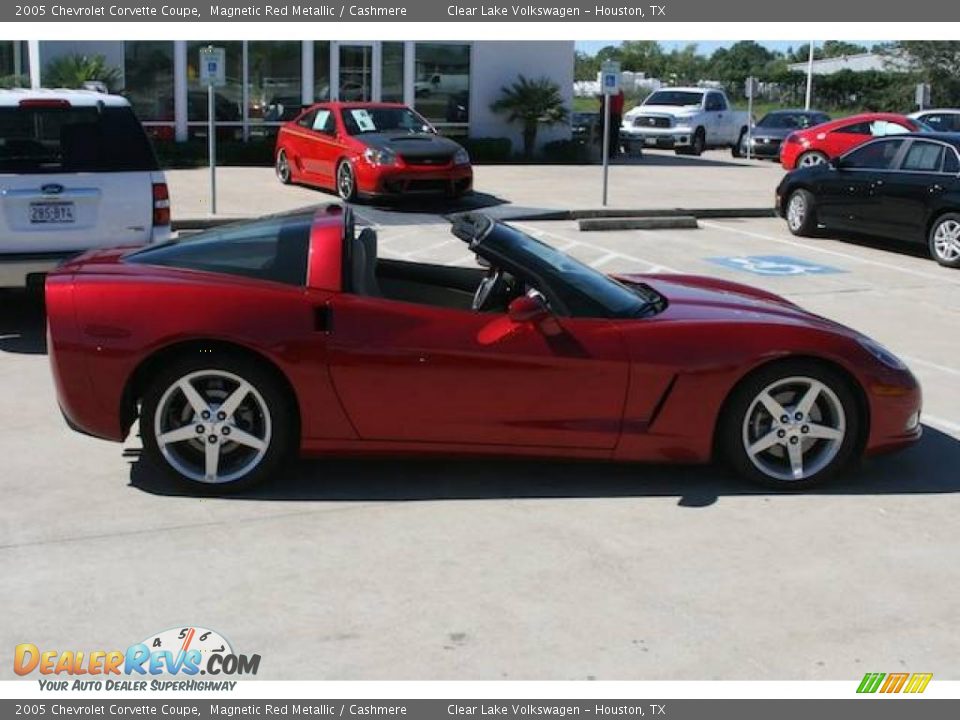 2005 Chevrolet Corvette Coupe Magnetic Red Metallic / Cashmere Photo #4