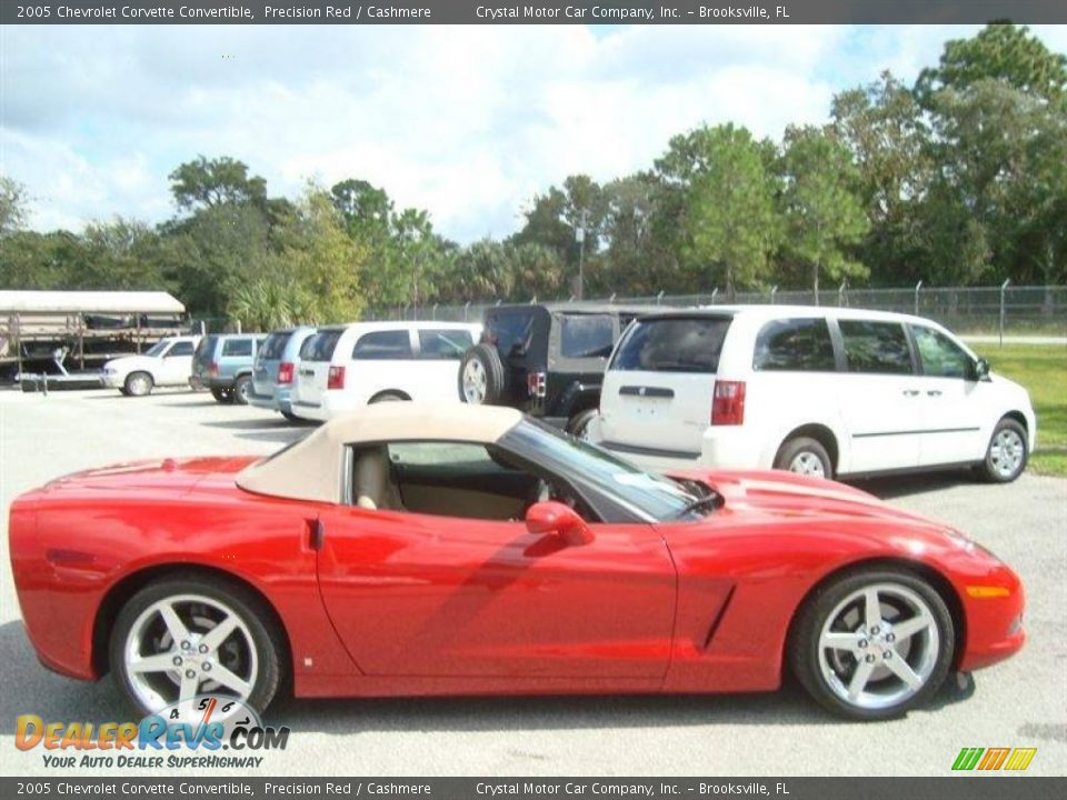 2005 Chevrolet Corvette Convertible Precision Red / Cashmere Photo #8