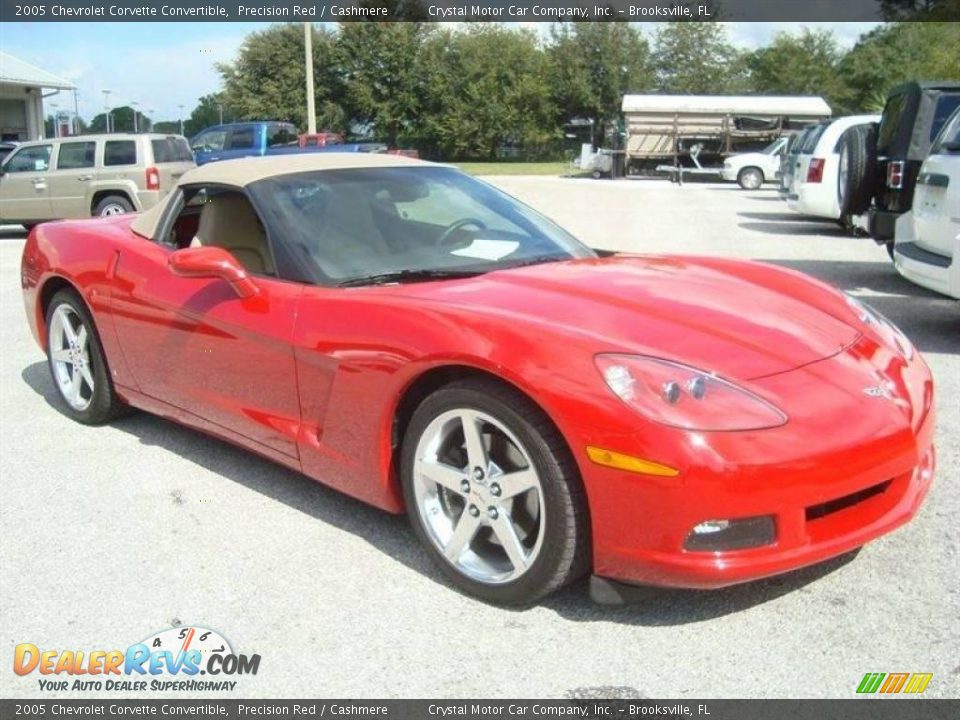 2005 Chevrolet Corvette Convertible Precision Red / Cashmere Photo #9