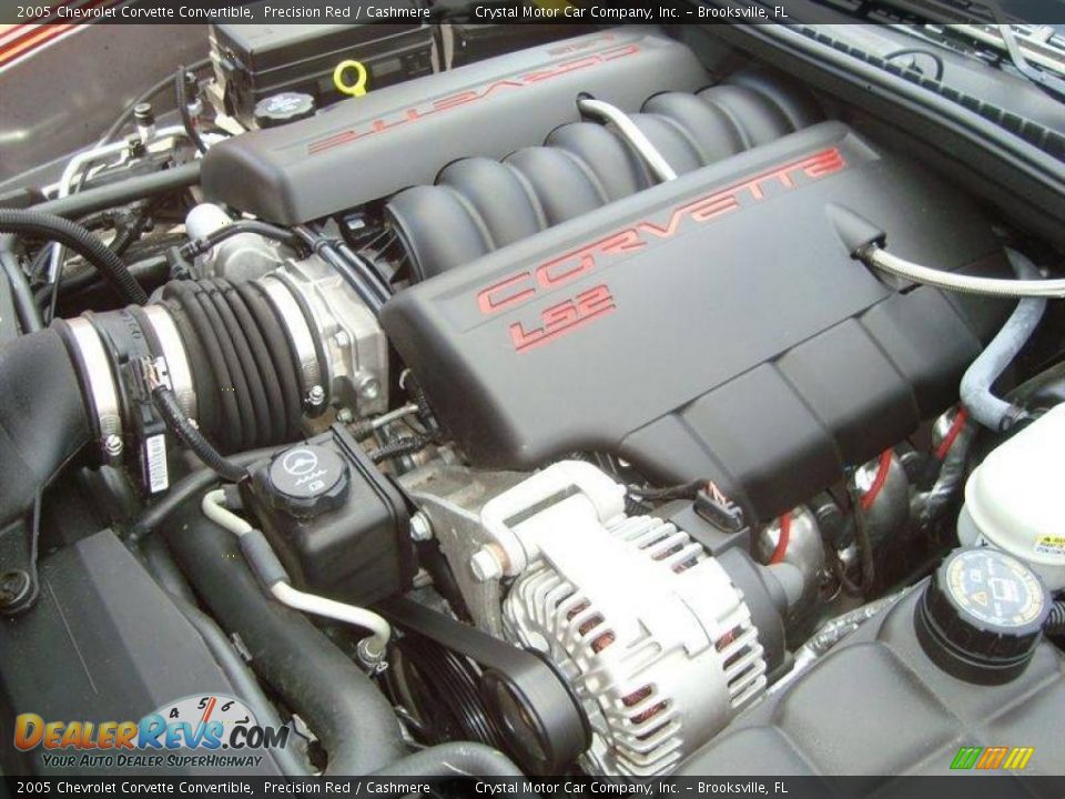 2005 Chevrolet Corvette Convertible Precision Red / Cashmere Photo #14