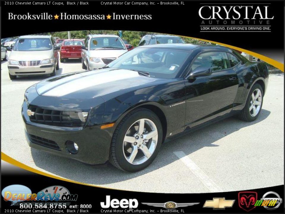 2010 Chevrolet Camaro LT Coupe Black / Black Photo #1