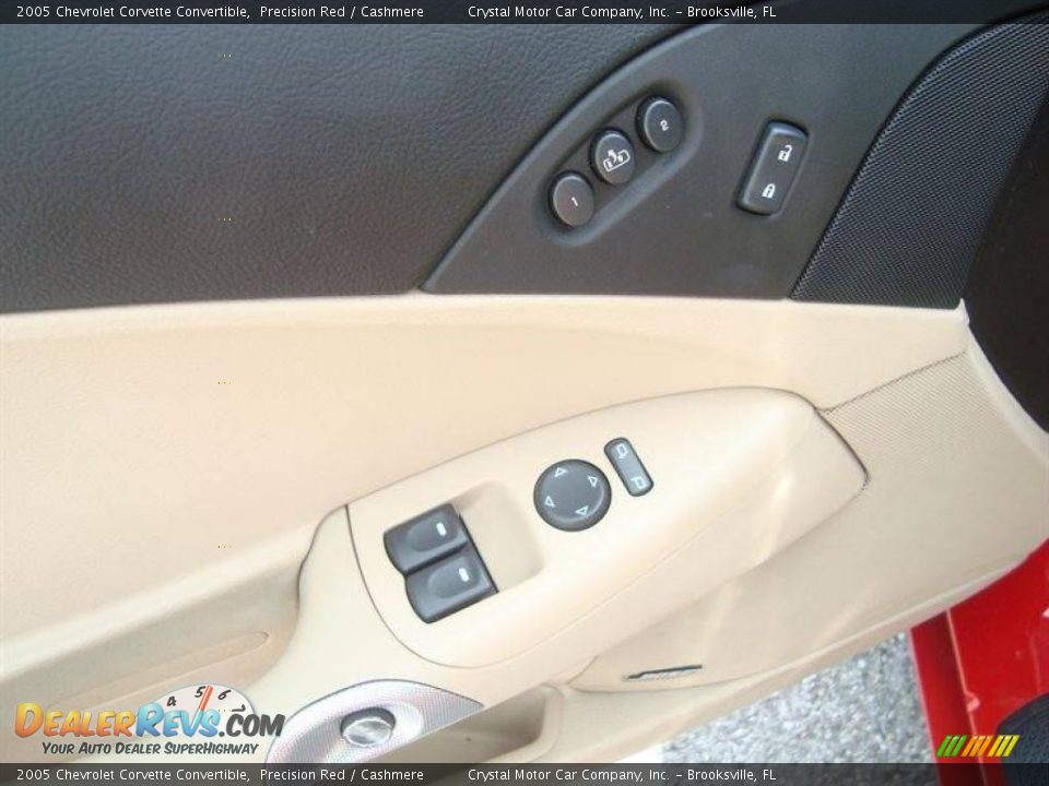 2005 Chevrolet Corvette Convertible Precision Red / Cashmere Photo #15