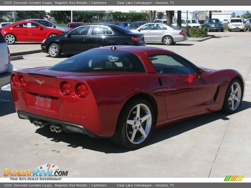 2005 Chevrolet Corvette Coupe Magnetic Red Metallic / Cashmere Photo #12