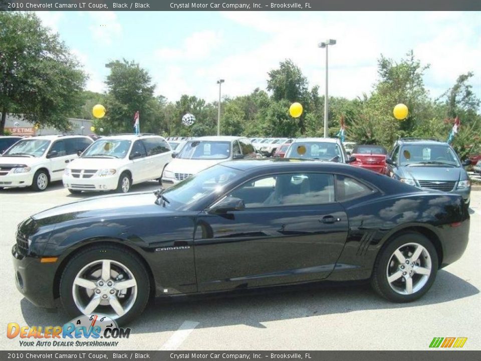 2010 Chevrolet Camaro LT Coupe Black / Black Photo #2