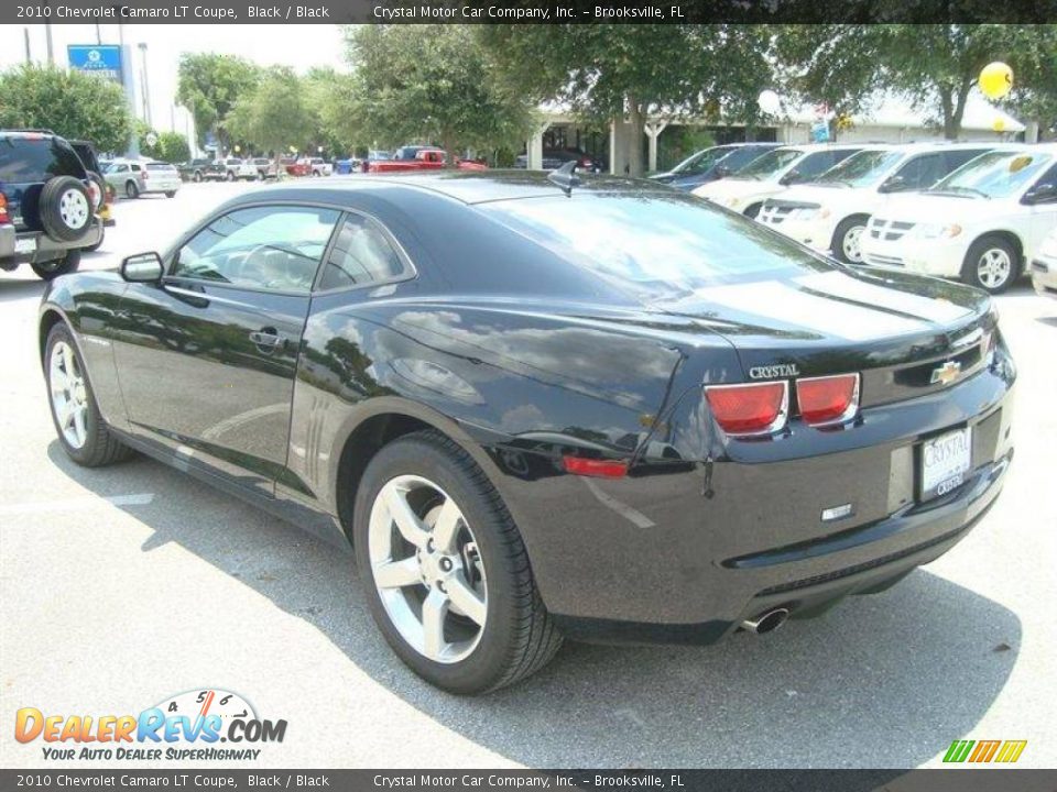 2010 Chevrolet Camaro LT Coupe Black / Black Photo #3