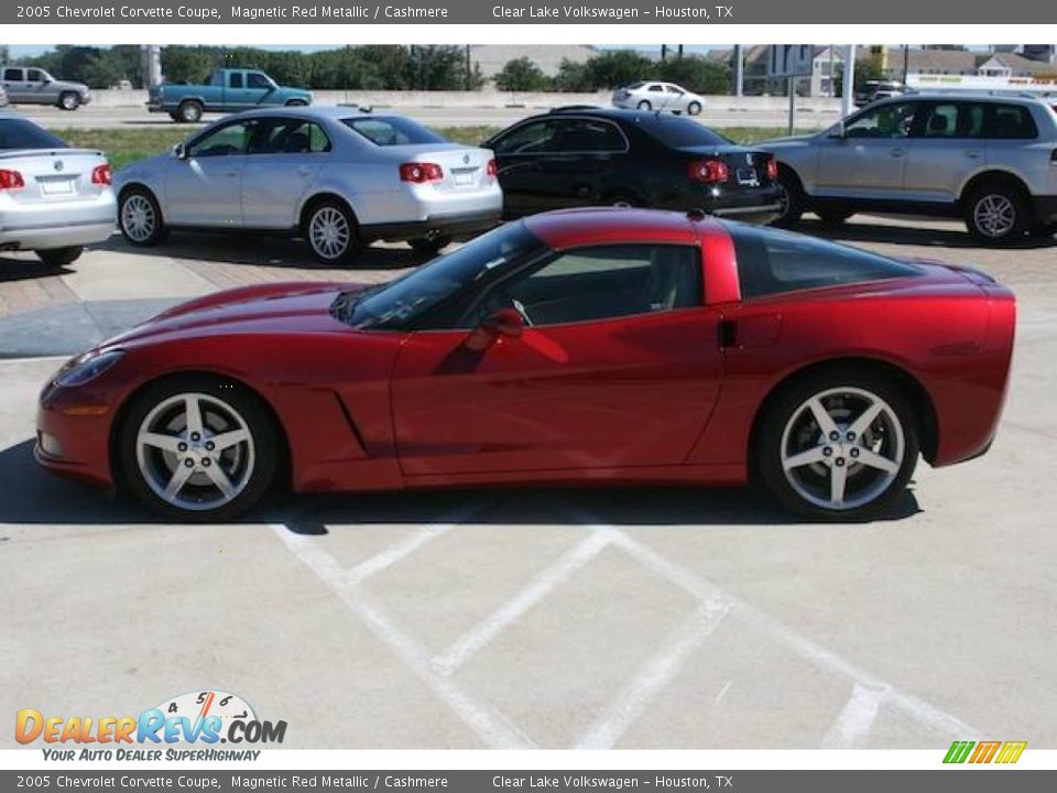 2005 Chevrolet Corvette Coupe Magnetic Red Metallic / Cashmere Photo #14