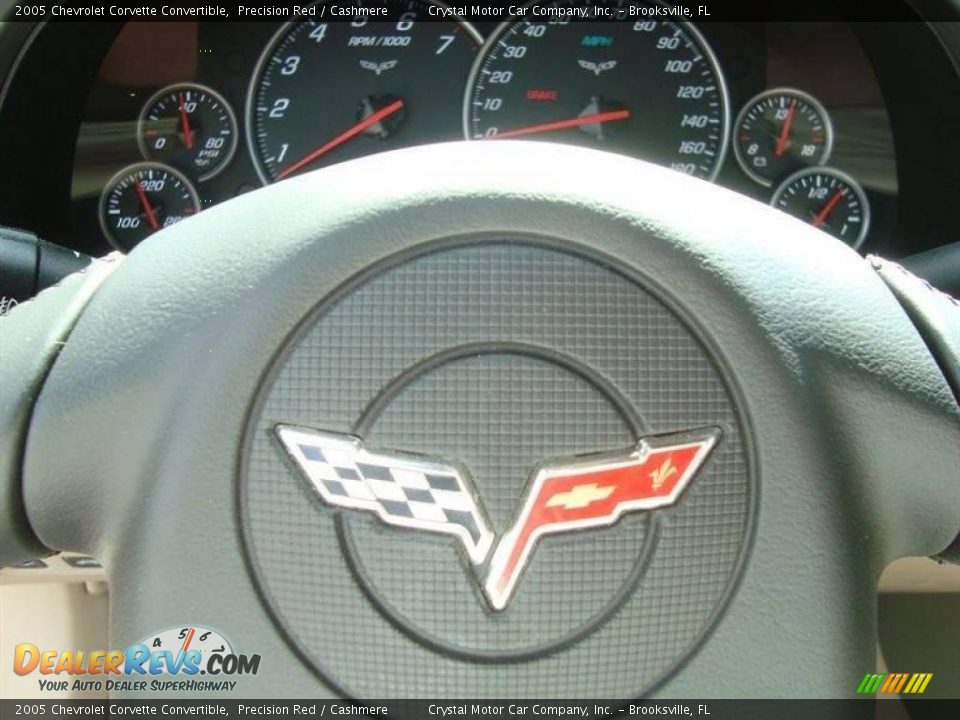 2005 Chevrolet Corvette Convertible Precision Red / Cashmere Photo #19