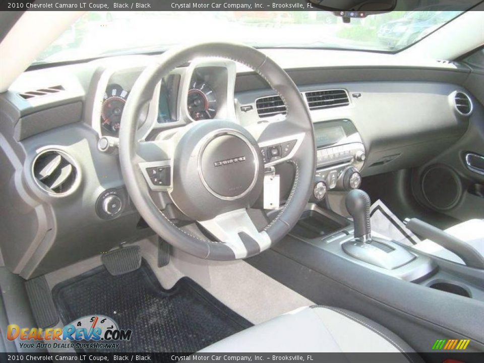2010 Chevrolet Camaro LT Coupe Black / Black Photo #6