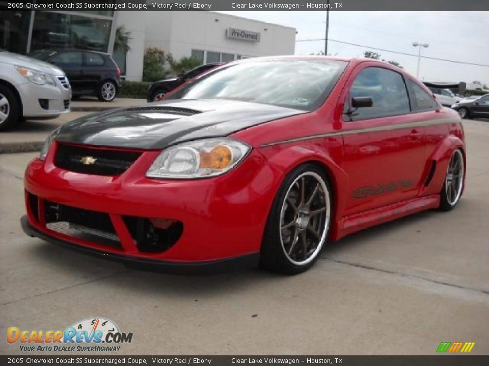 2005 Chevrolet Cobalt SS Supercharged Coupe Victory Red / Ebony Photo #27