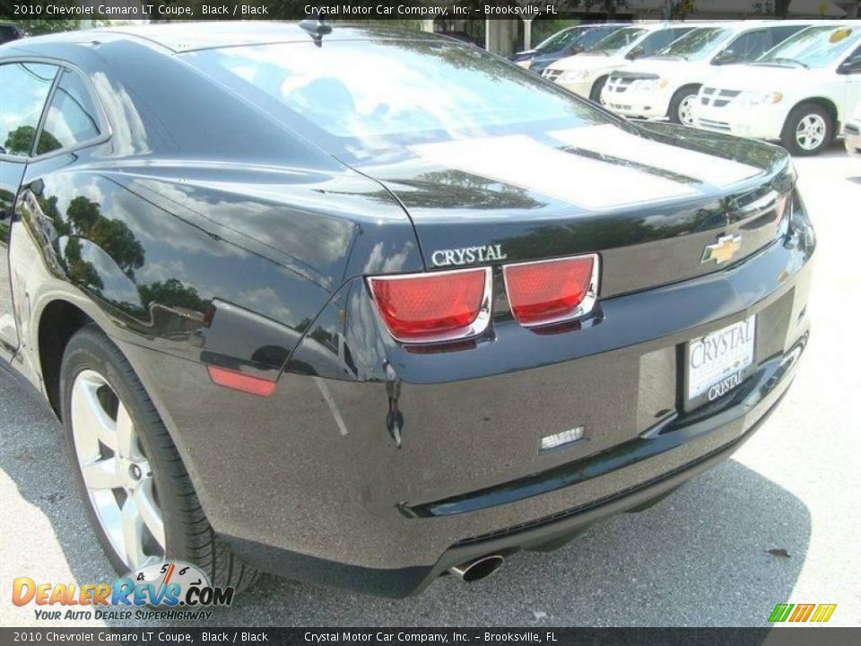 2010 Chevrolet Camaro LT Coupe Black / Black Photo #7