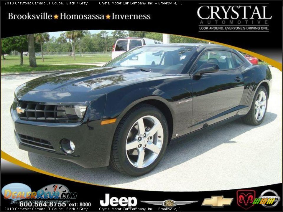 2010 Chevrolet Camaro LT Coupe Black / Gray Photo #1