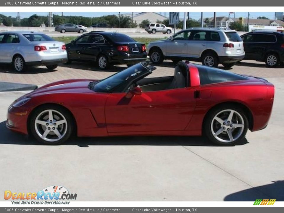 2005 Chevrolet Corvette Coupe Magnetic Red Metallic / Cashmere Photo #18