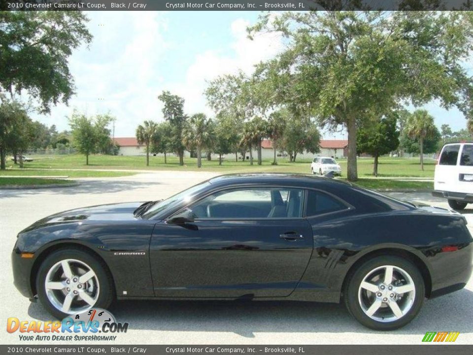 2010 Chevrolet Camaro LT Coupe Black / Gray Photo #2