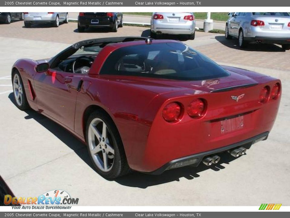 2005 Chevrolet Corvette Coupe Magnetic Red Metallic / Cashmere Photo #19