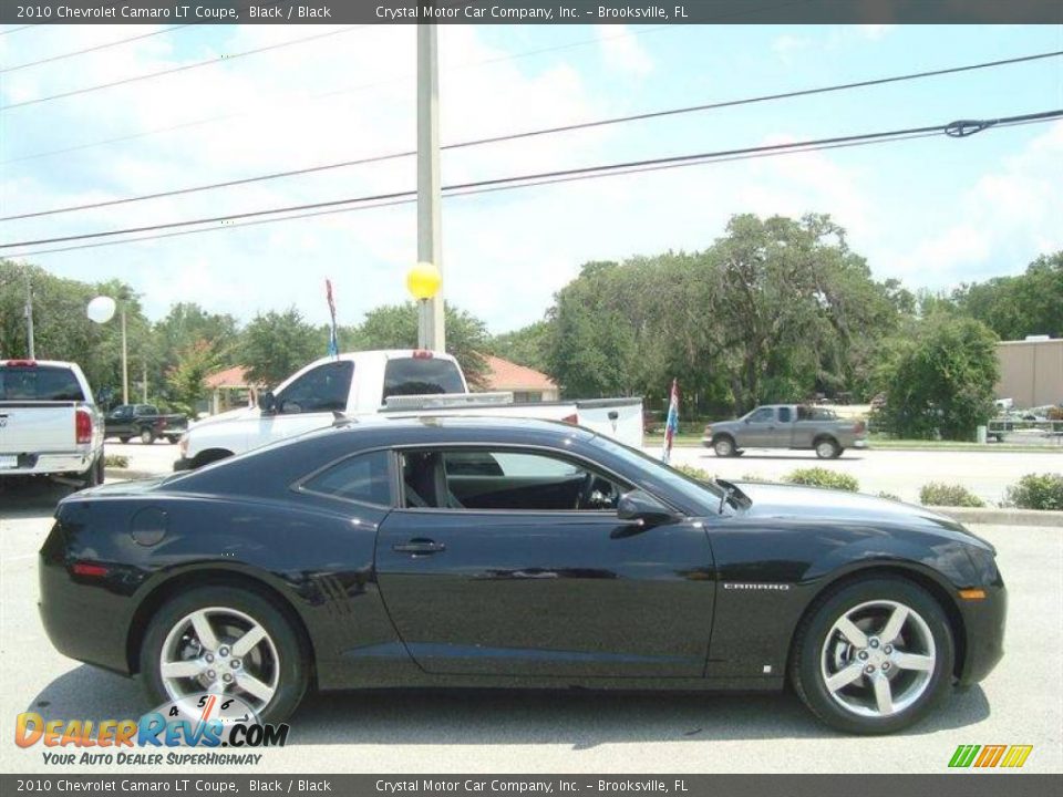 2010 Chevrolet Camaro LT Coupe Black / Black Photo #9