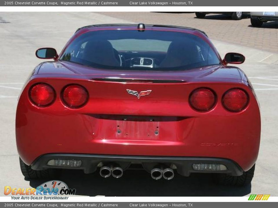 2005 Chevrolet Corvette Coupe Magnetic Red Metallic / Cashmere Photo #20