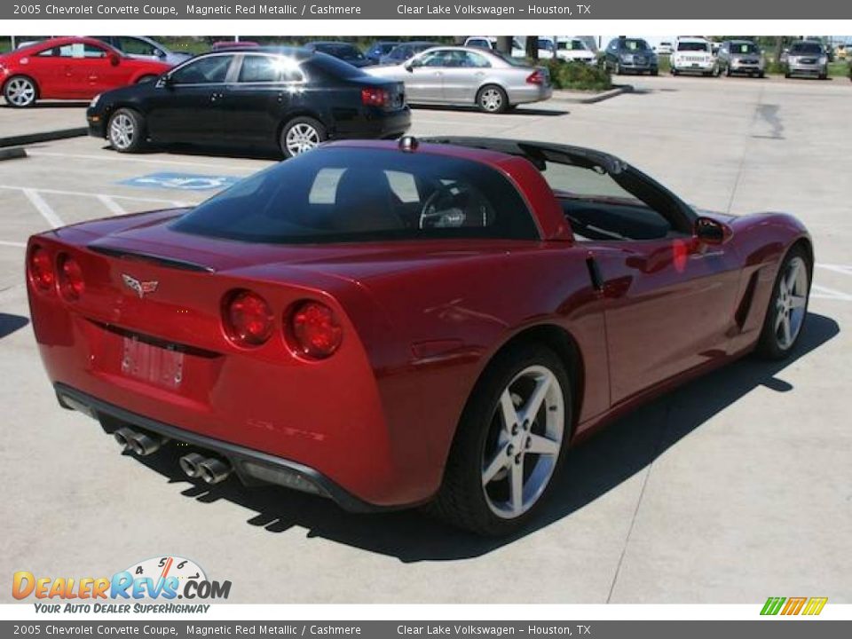 2005 Chevrolet Corvette Coupe Magnetic Red Metallic / Cashmere Photo #21