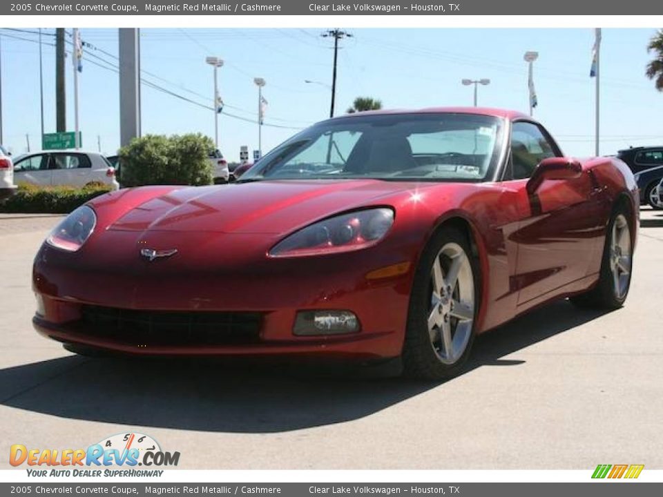 2005 Chevrolet Corvette Coupe Magnetic Red Metallic / Cashmere Photo #22