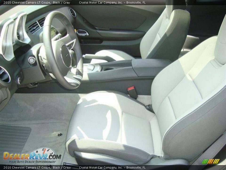 2010 Chevrolet Camaro LT Coupe Black / Gray Photo #4