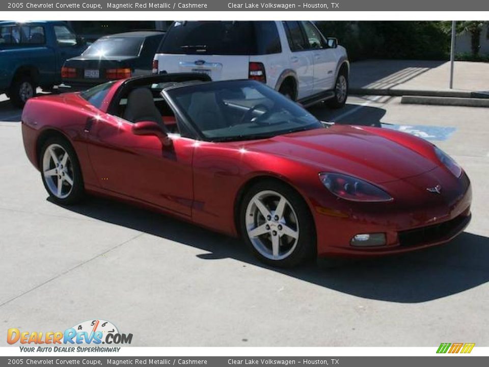 2005 Chevrolet Corvette Coupe Magnetic Red Metallic / Cashmere Photo #23