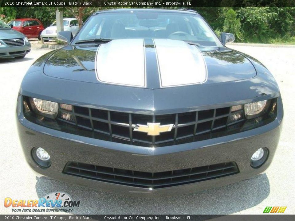 2010 Chevrolet Camaro LT Coupe Black / Black Photo #12