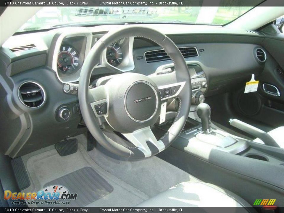 2010 Chevrolet Camaro LT Coupe Black / Gray Photo #6
