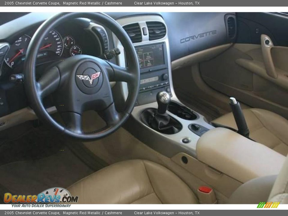 2005 Chevrolet Corvette Coupe Magnetic Red Metallic / Cashmere Photo #26