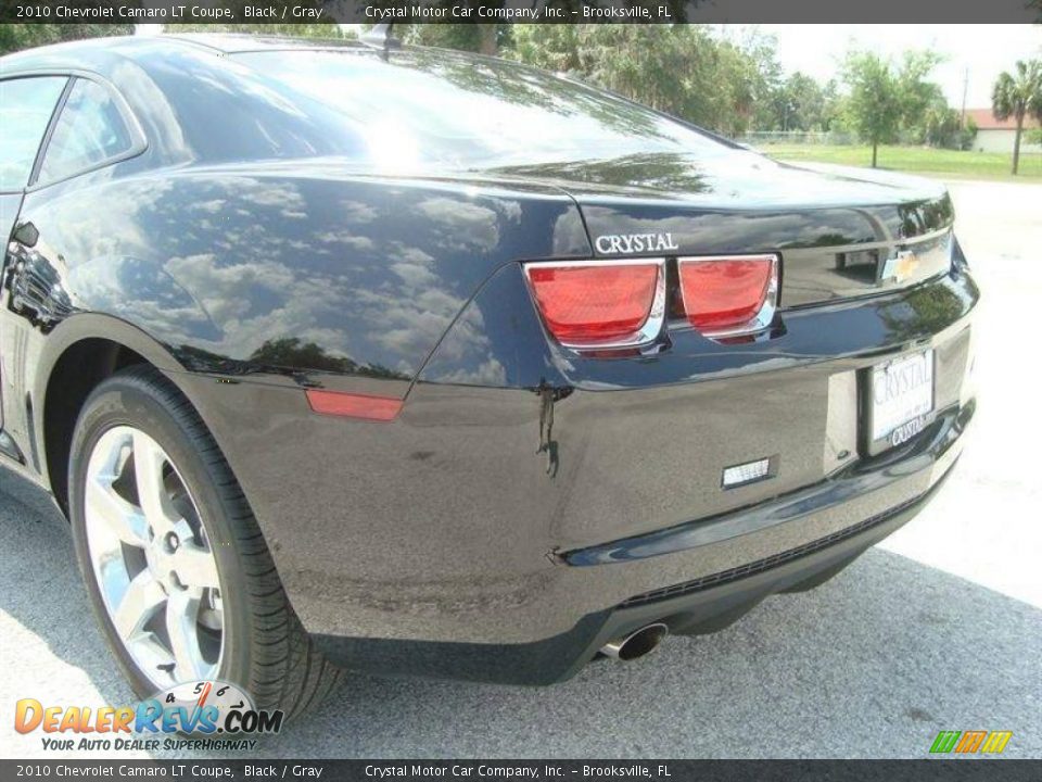 2010 Chevrolet Camaro LT Coupe Black / Gray Photo #7