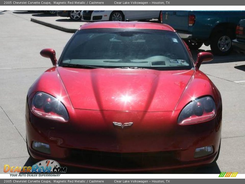 2005 Chevrolet Corvette Coupe Magnetic Red Metallic / Cashmere Photo #27