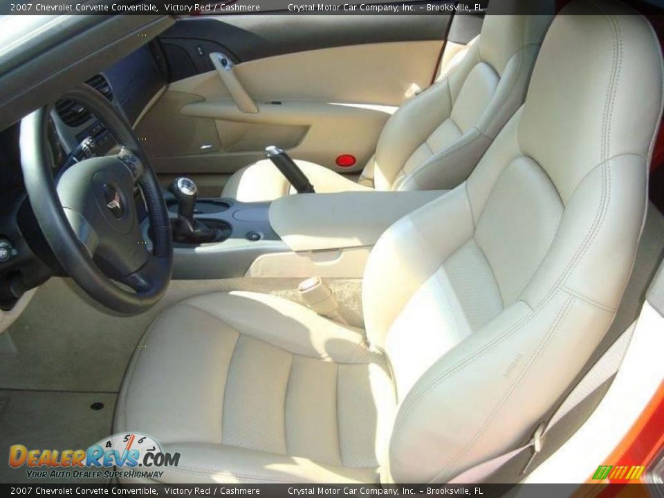 2007 Chevrolet Corvette Convertible Victory Red / Cashmere Photo #4