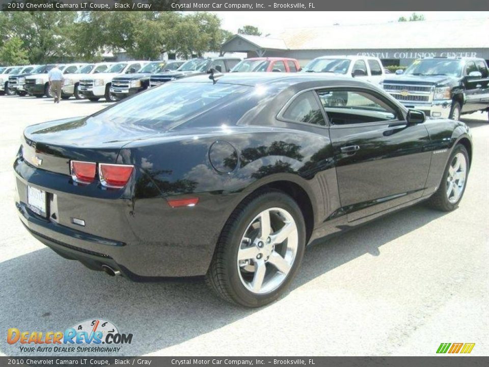 2010 Chevrolet Camaro LT Coupe Black / Gray Photo #8